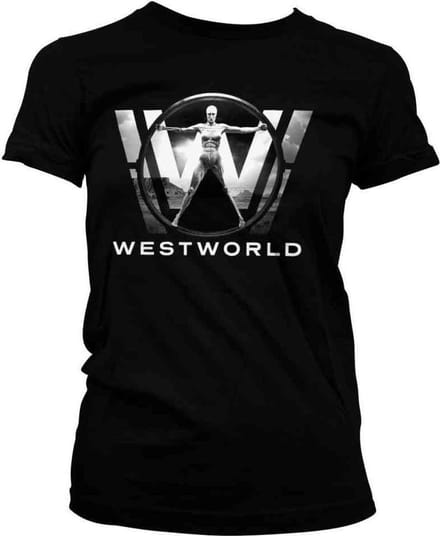 Westworld Dames Tshirt -XL- Poster Zwart