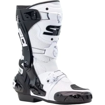 Sidi Rex Air Wit Zwart 25 Motorlaarzen - Laars