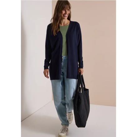 Lang openvallend vest