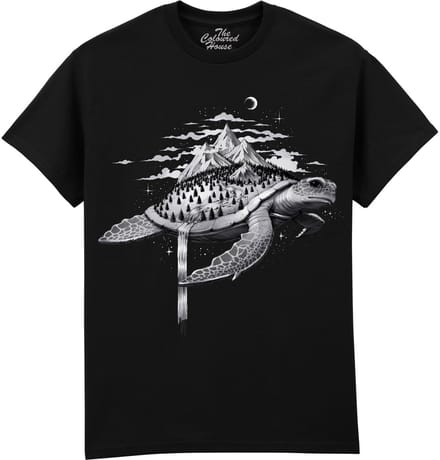 Schildpad Adventure Turtle The Coloured House T-shirt XL