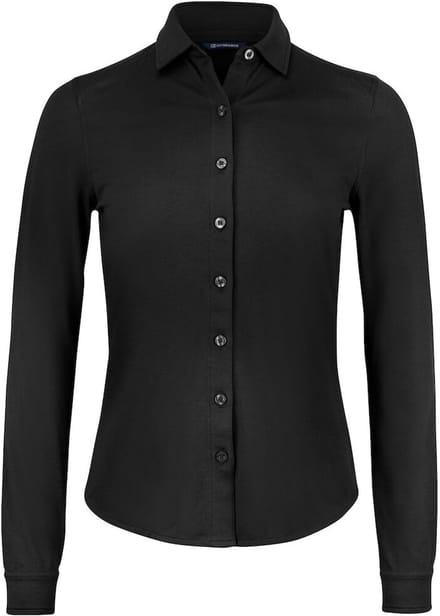 Cutter & Buck Advantage Shirt Dames 352411 - Zwart - 34/XS