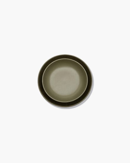 Serax - Sergio Herman Surface - Diep Bord S - CamoGroen - 16 Ø - 4 stuks