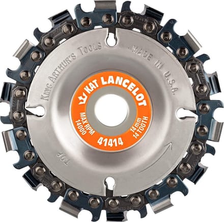 King Arthur's Tools - Lancelot Ø100 mm - M14 - 14 tanden - Voor haakse slijper