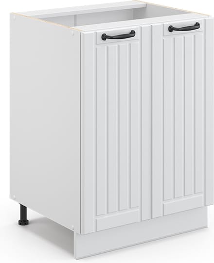 Vicco Fame-Line Keukenonderkast – 60 cm, WB Eik Wit Landhuis