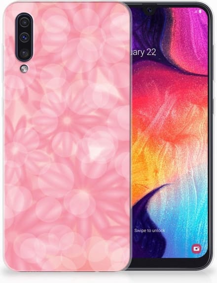Samsung Galaxy A50 TPU Case Spring Flowers