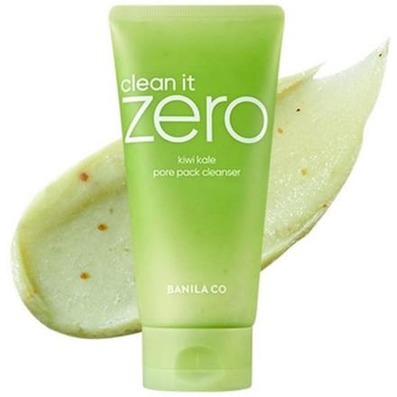 [BANILA CO] Clean it Zero Kiwi Kale Poriënmasker Reiniger 180g green