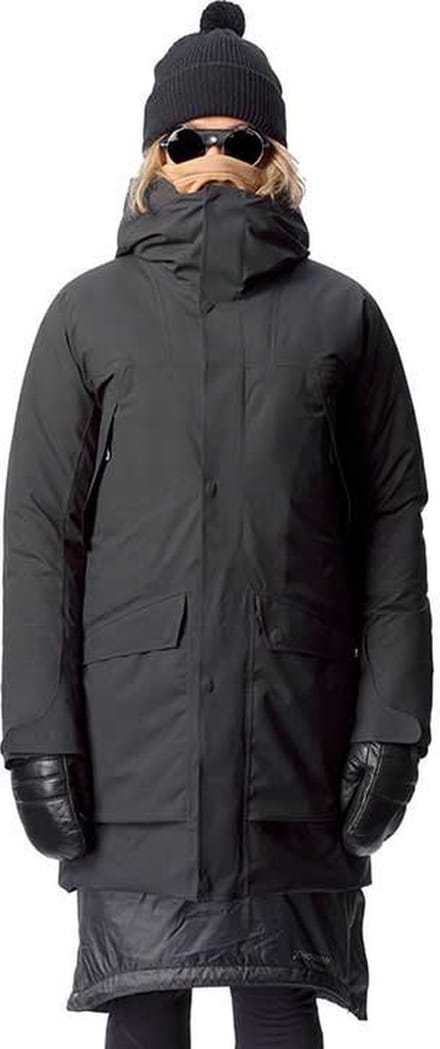Houdini Fall in Parka Dames, true black Maat XS