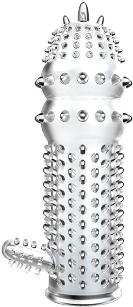 Power Escorts Flexibele Transparante Penis Sleeve – bo-BI-010045C