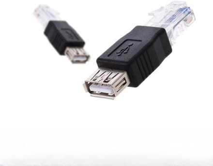 Netwerk Adapter - Ethernet Connector - Data Overdracht - Compact Ontwerp - 5.2 cm Lengte