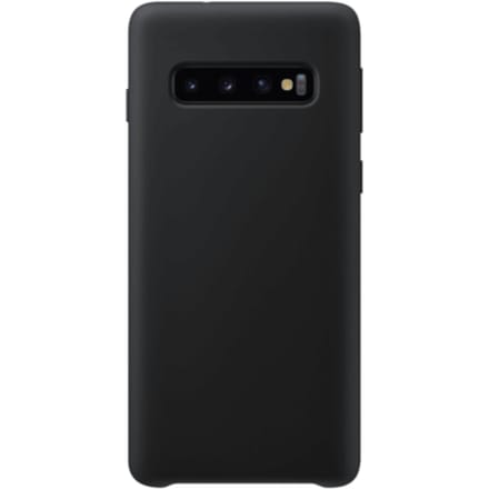 Samsung Galaxy S10 Siliconen Back Cover - Zwart