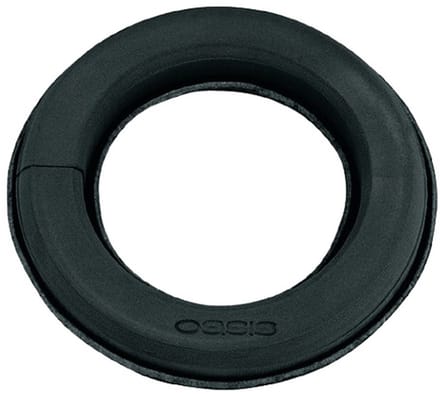 Steekschuimring met voet H5,5cm Ø32cm zwart 2 st