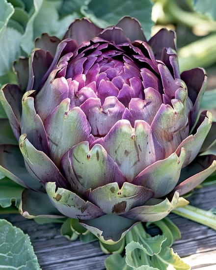 2 sets - Artisjok Zaden Violet De Provence Cynara Cardunculus Meerjarig