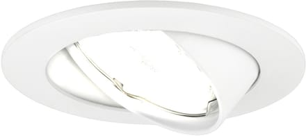 Ledvion - LED Inbouwspot Amsterdam - Wit - Dimbaar - 3W - 4000K - Ø82 mm
