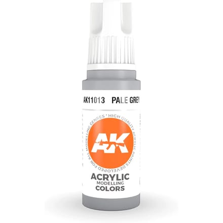 Pale Grey Acrylic Modelling Color - 17ml - AK-11013