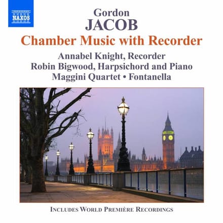 Annabel Knight, Robin Bigwood, Maggini String Quartet - Jacob: Chamber Music With Recorder (CD)