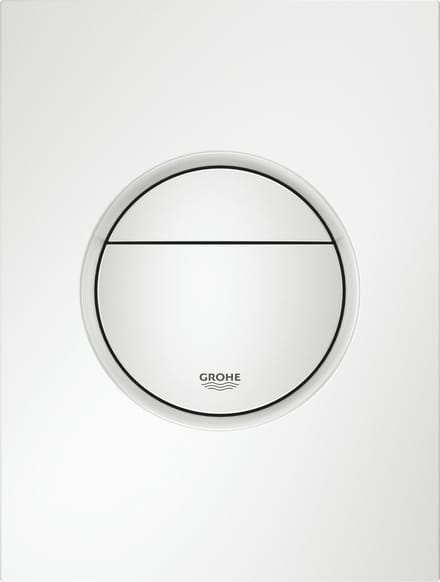 GROHE Nova Cosmopolitan S Bedieningspaneel Toilet - Dual flush - Wit