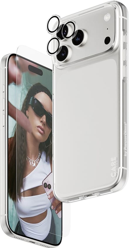 PanzerGlass CARE™ | SAFE. by ® 3-in-1 Combo Bundle iPhone 17 Pro Max Doorzichtige schermbeschermer Apple 1 stuk(s)