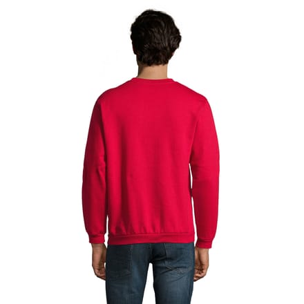 SOLS Heren Spider Ronde Hals Sweatshirt (Rood)