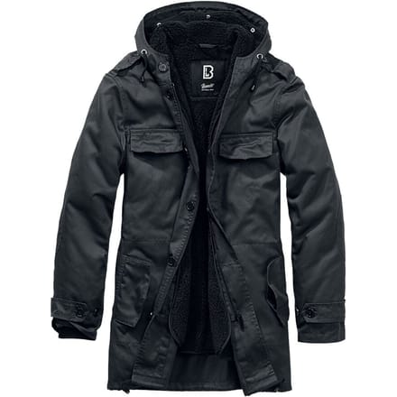 Brandit Parka - BW Parka Forest - S tot 5XL - voor Mannen - zwart