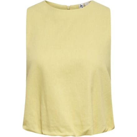 Only Goa Balon Linen Top Dames - Maat L