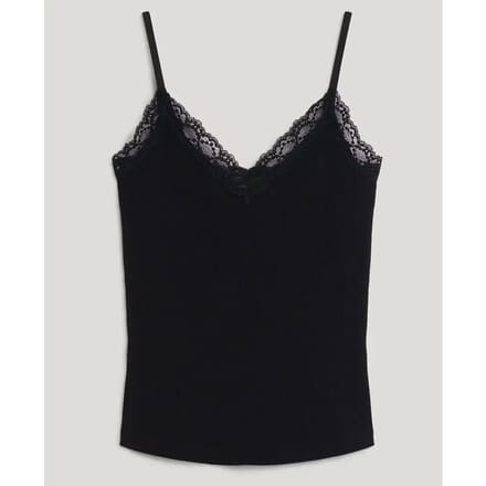 Geribde damestanktop Superdry Essential