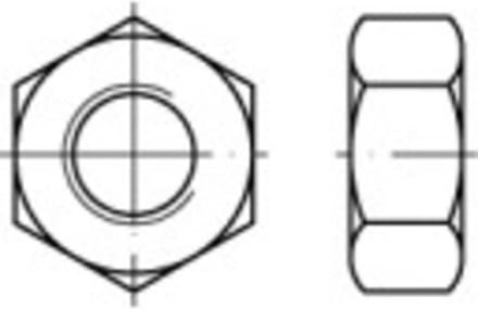 TOOLCRAFT TO-5449983 Zeskantmoeren M8 DIN 934 100 stuk(s)