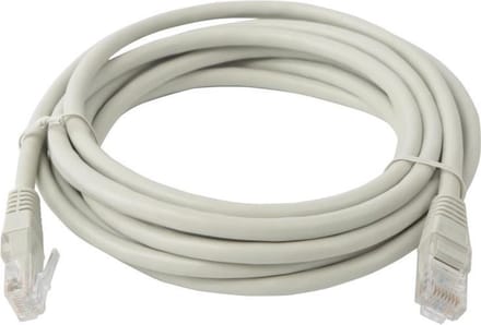 Netwerkkabel - Internetkabel - Aigi Atryn - Cat6 UTP Kabel RJ45 - 3 Meter - Koper - Grijs