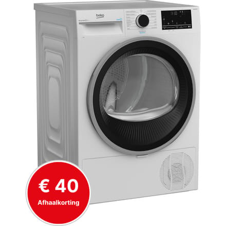 Beko B5T68219 | Warmtepompdroger | 8 kg | B label | Taaldisplay Duits