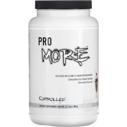Controlled Labs, Pro More, Matrice de Protéines, Sundae Glace au Chocolat, 2,1 lb (961 g)