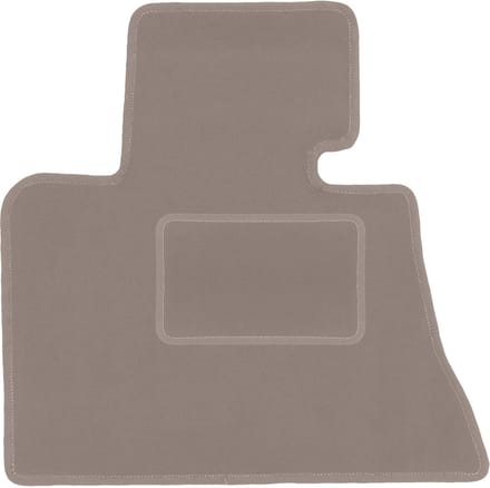 Bestuurdersmat beige voor: BMW X5 E53 2WD (1999-2006)