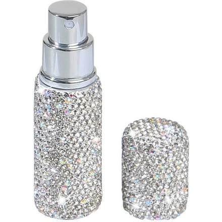 Vaporisateur 10 ml Voyage Sous-flaconnage Portable Mini Flacon Pulvérisateur de Parfum Rechargeable Récipient Cosmétique Vide argenté