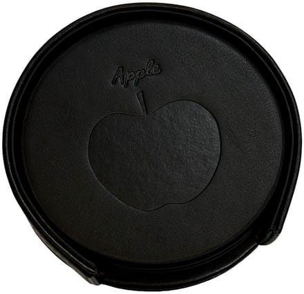 The Beatles - Apple Onderzetter Set - Zwart