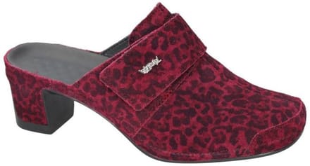 Vital -Dames - bordeaux - slippers & muiltjes - maat 35