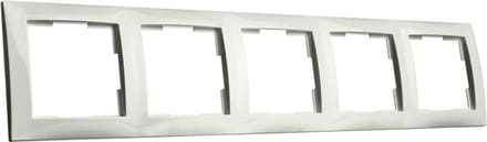 EMhub afdekraam 5-voudig - Lumo55 alpin wit (4090090)