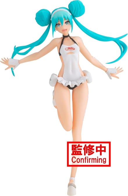 Hatsune Miku - Racing Version - Racing Miku 2022 Tropical Maid Version Statue 16cm