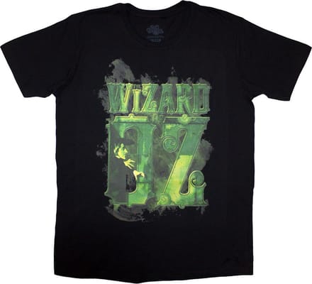 The Wizard Of Oz - Logo Heren T-shirt - S - Zwart