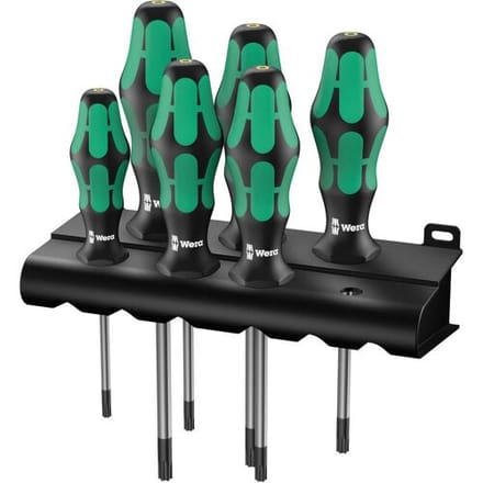 Wera 367/6 TORX® BO Schroevendraaierset Werkplaats 6-delig Torx BO