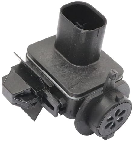 Luchtkwaliteitssensor - Ventilatiesysteem Sensor - Voertuigonderhoud - Stabiele 12V Werking - 15x10x3 cm - Zwart