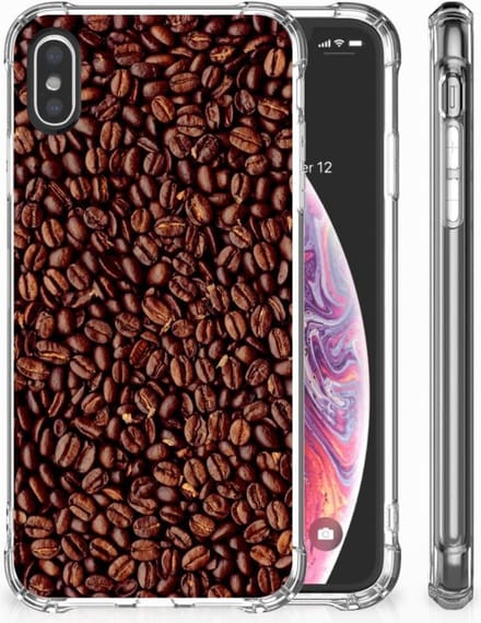 Apple iPhone X | Xs Beschermhoes Koffiebonen