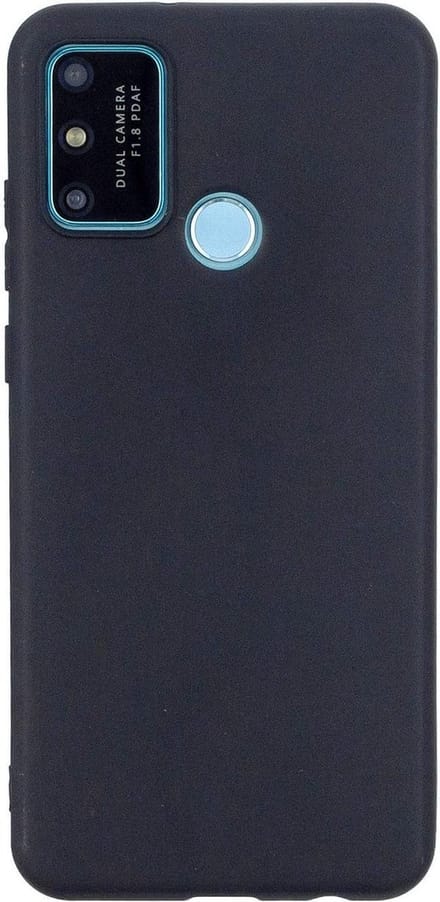 Hoesje Geschikt voor: Huawei P Smart 2020 - Silicone - Zwart
