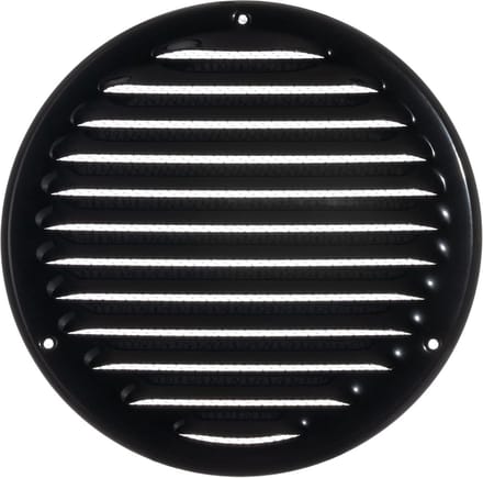 Rond ventilatierooster Ø 160 mm met insectenwering - Ideale oplossing voor ventilatie