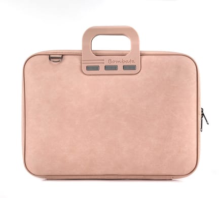 Bombata 15,6 inch Laptoptas Denim Jeans - 15 - Pastel Roze