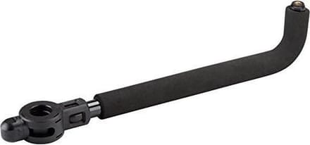 Outrigger Arm - Verstelbare Arm - Vissen - Quick Release Systeem - 40 cm - Zwart