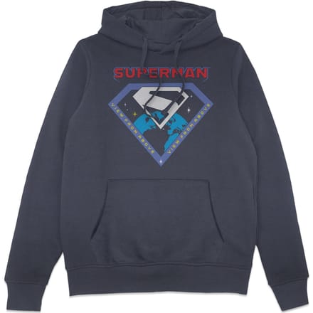 DC Comics Superman Badge Hoodie - Navy - M