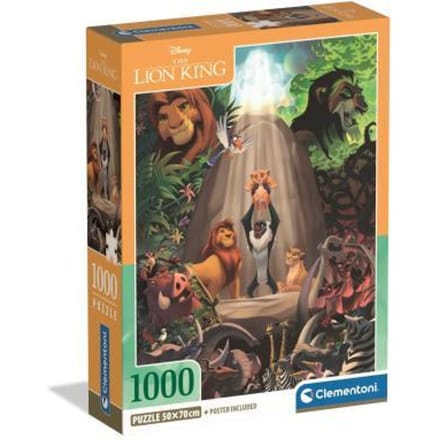Clementoni HQC Disney The Lion King Jigsaw Puzzle 1000 pieces 2D Puzzels