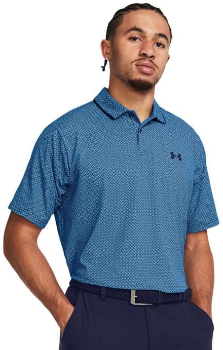 Under Armour Golf Iso-chill Verge Korte Mouw Poloshirt Blauw L Man