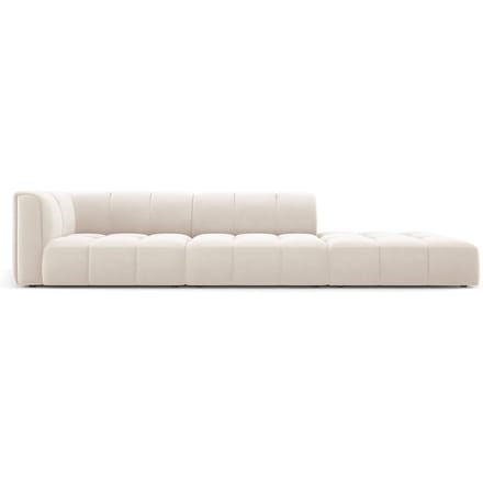 Hoekbank Francesca velvet rechts 4-zits | Milo Casa