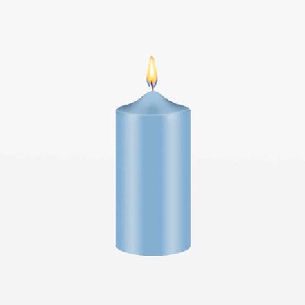Poeder blauw kaars kleurstof - 25 gr