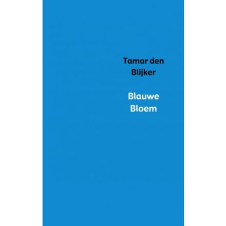Blauwe Bloem - Tamar den Blijker