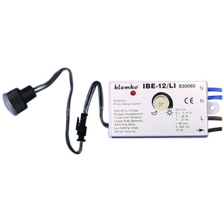 Klemko® Schemerschakelaar - Inbouw - IBE-15/LI - 830080